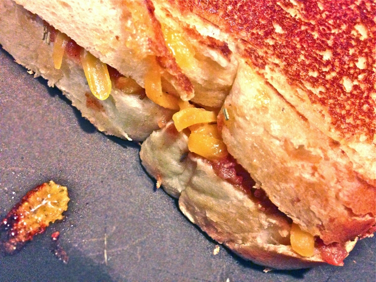 Grilled Cheesey-Happiness Homemade